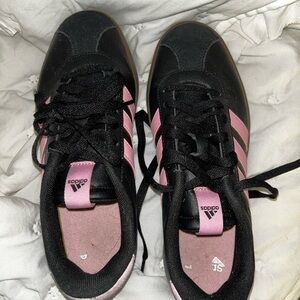 adidas Women’s Black & Pink Athletic Sneakers